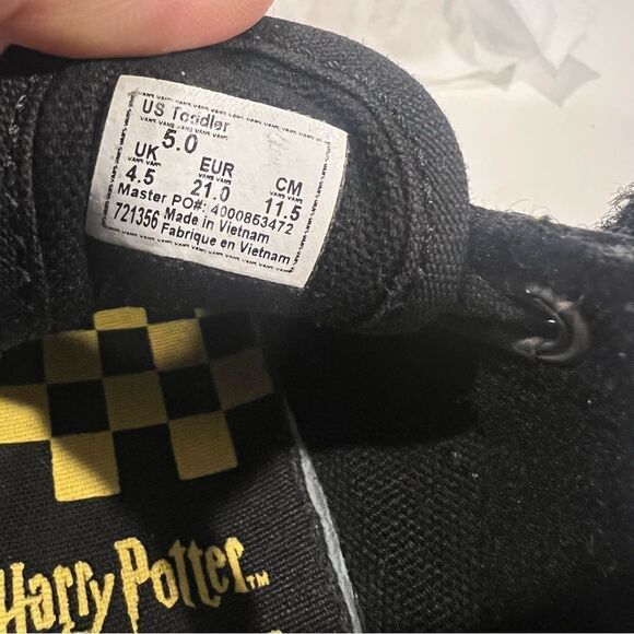 Vans classic baby shoes gold and black - Picture 6 of 6